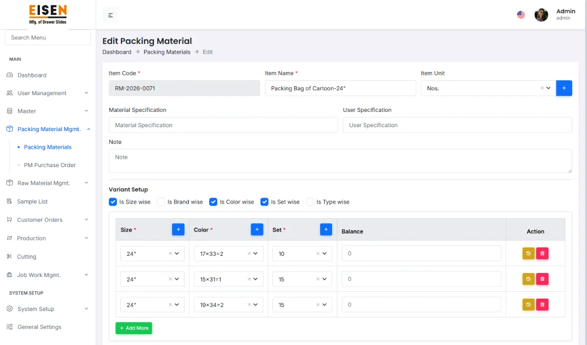 Eisen case study